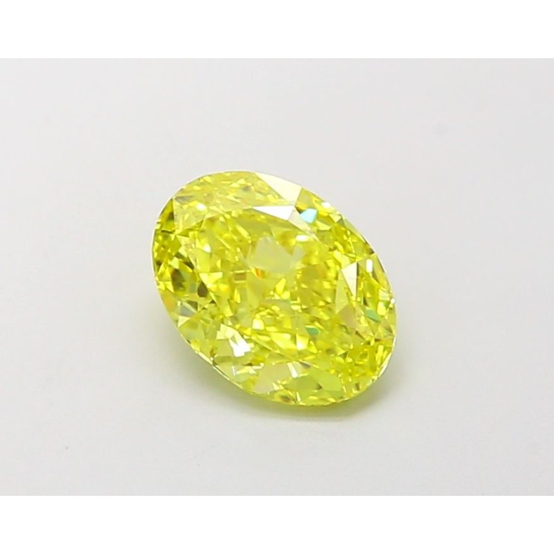 Diament laboratoryjny o barwie fantazyjnej szlif owalny, 1.08ct, VVS1, Fancy Vivid Yellow, IGI LG694504305 Diament laboratoryjny o barwie fantazyjnej szlif owalny, 1.08ct, VVS1, Fancy Vivid Yellow, IGI LG694504305