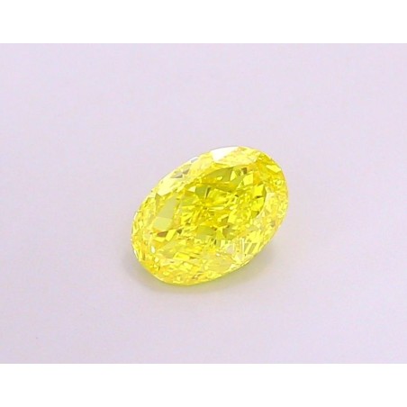 Diament laboratoryjny o barwie fantazyjnej szlif owalny, 1.08ct, VVS1, Fancy Vivid Yellow, IGI LG694504318