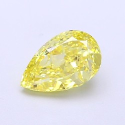 Diament laboratoryjny o barwie fantazyjnej szlif gruszkowy, 1.1ct, VVS2, Fancy Intense Yellow, IGI LG700517893