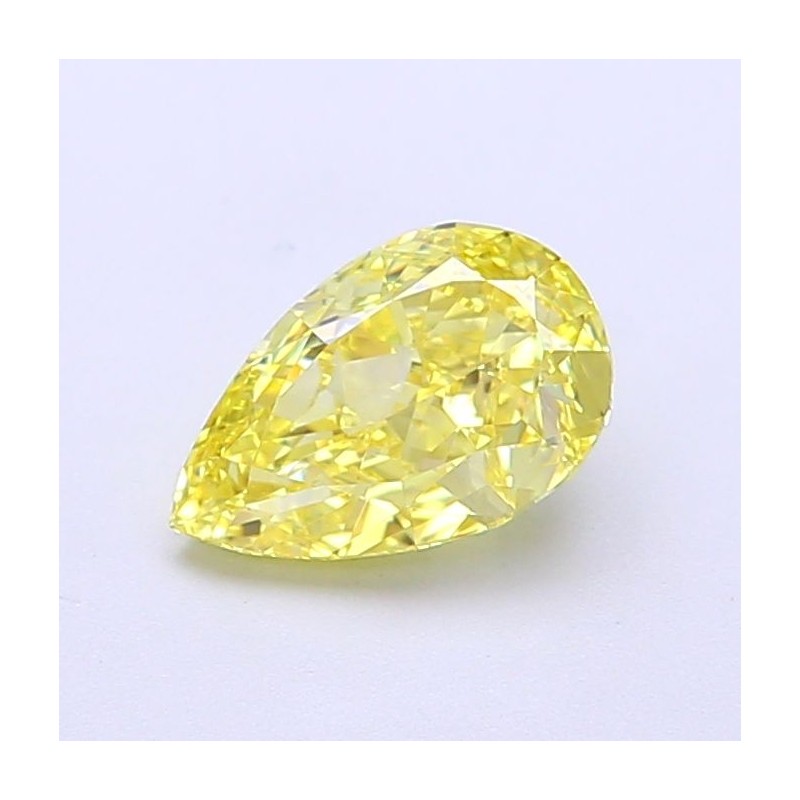 Diament laboratoryjny o barwie fantazyjnej szlif gruszkowy, 1.1ct, VVS2, Fancy Intense Yellow, IGI LG700517893