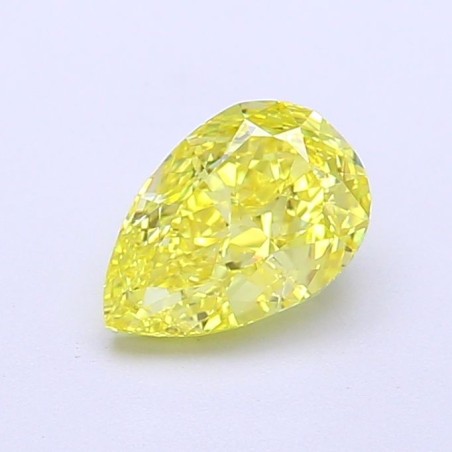 Diament laboratoryjny o barwie fantazyjnej szlif gruszkowy, 1.06ct, IF, Fancy Intense Yellow, IGI LG700517900