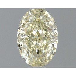 Diament laboratoryjny o barwie fantazyjnej szlif owalny, 1.09ct, VVS2, Fancy Yellow, IGI LG641484222