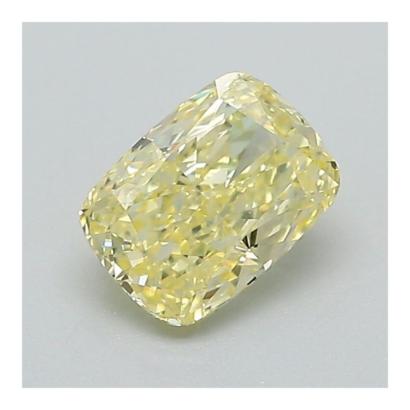Diament laboratoryjny o barwie fantazyjnej szlif poduszkowy brylantowy, 1.06ct, VVS2, Fancy Intense Yellow, IGI LG652424493