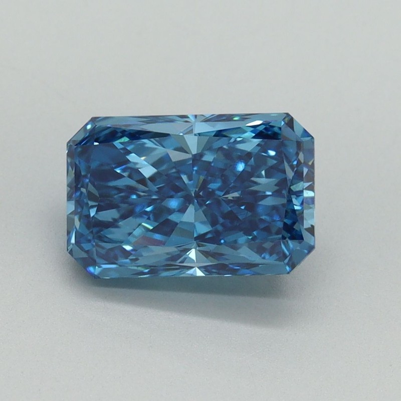 Diament laboratoryjny o barwie fantazyjnej radiant, 2.31ct, VVS2, Fancy Vivid Blue, IGI LG660431415 Diament laboratoryjny o barwie fantazyjnej radiant, 2.31ct, VVS2, Fancy Vivid Blue, IGI LG660431415