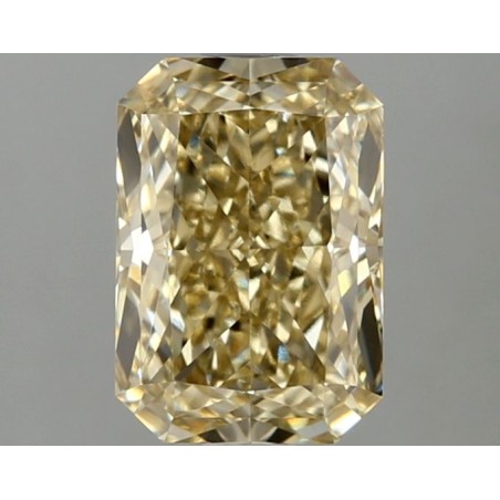 Diament laboratoryjny o barwie fantazyjnej radiant, 2.04ct, VVS2, Fancy Gray Yellow, IGI LG644418020