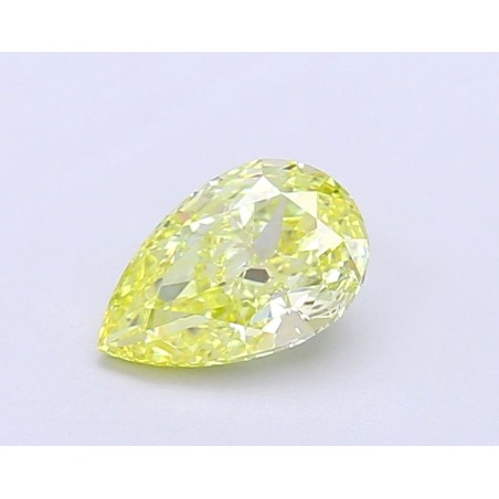 Diament laboratoryjny o barwie fantazyjnej szlif gruszkowy, 1.05ct, VVS2, Fancy Vivid Yellow, IGI LG684502969