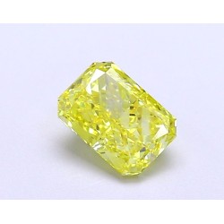 Diament laboratoryjny o barwie fantazyjnej radiant, 1.05ct, VVS2, Fancy Vivid Yellow, IGI LG677560902