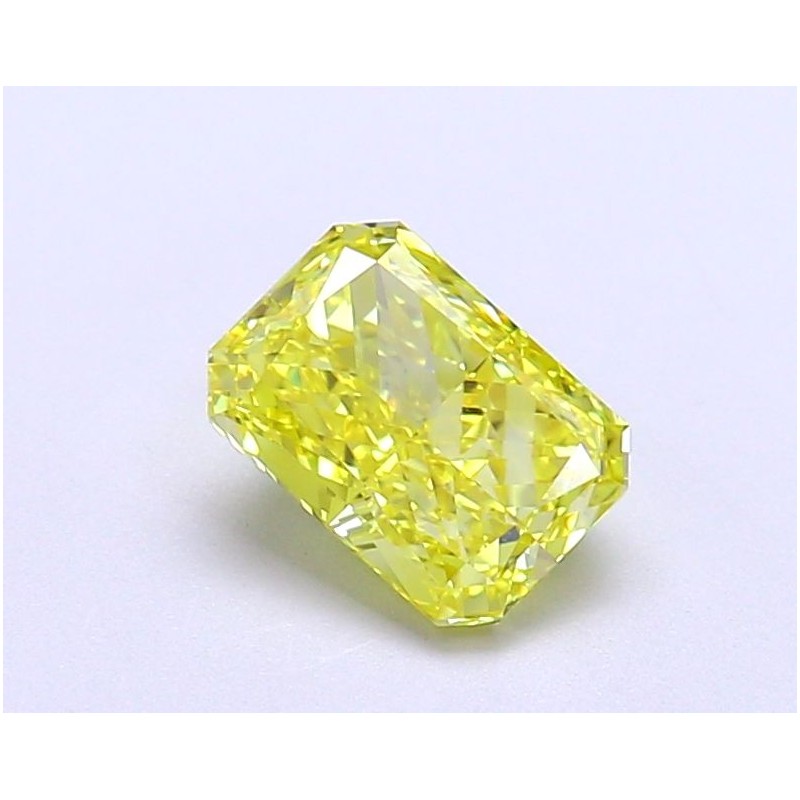 Diament laboratoryjny o barwie fantazyjnej radiant, 1.05ct, VVS2, Fancy Vivid Yellow, IGI LG677560902