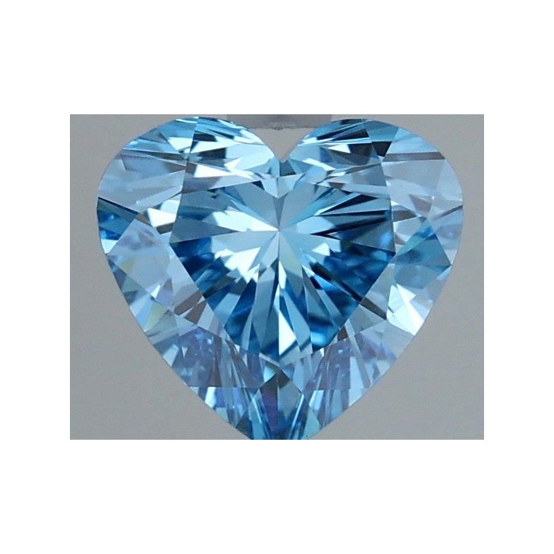 Diament laboratoryjny o barwie fantazyjnej serce, 1.07ct, VVS2, Fancy Vivid Blue, IGI LG736506687