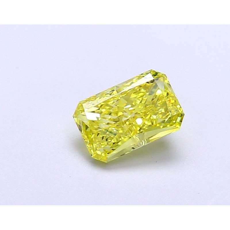 Diament laboratoryjny o barwie fantazyjnej radiant, 1.03ct, VVS2, Fancy Vivid Yellow, IGI LG675596587