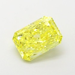 Diament laboratoryjny o barwie fantazyjnej radiant, 1.04ct, VVS2, Fancy Intense Yellow, IGI LG700518043