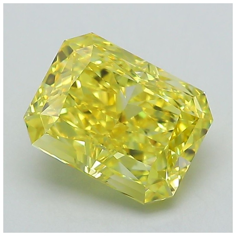 Diament laboratoryjny o barwie fantazyjnej radiant, 2.11ct, VVS1, Fancy Vivid Yellow, IGI LG591363553 Diament laboratoryjny o barwie fantazyjnej radiant, 2.11ct, VVS1, Fancy Vivid Yellow, IGI LG591363553