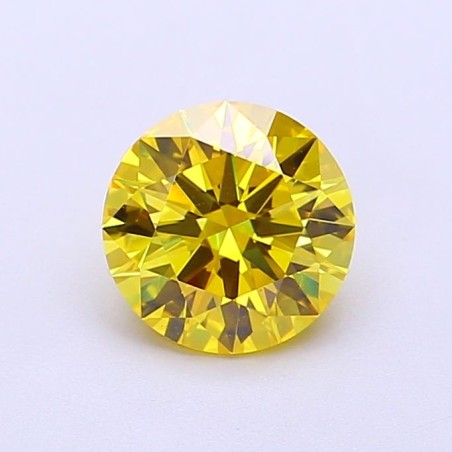 Diament laboratoryjny o barwie fantazyjnej szlif okrągły, 1.04ct, VVS2, Fancy Vivid Yellow, IGI LG700517722