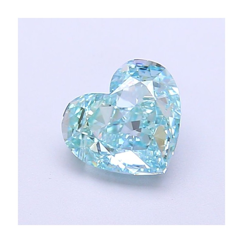 Diament laboratoryjny o barwie fantazyjnej serce, 1.31ct, VVS1, Fancy Vivid Blue, IGI LG700517972 Diament laboratoryjny o barwie fantazyjnej serce, 1.31ct, VVS1, Fancy Vivid Blue, IGI LG700517972