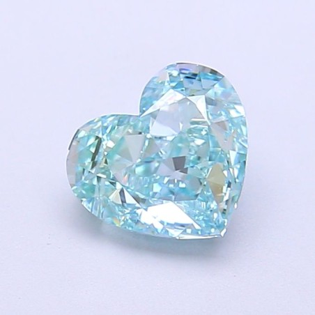 Diament laboratoryjny o barwie fantazyjnej serce, 1.31ct, VVS1, Fancy Vivid Blue, IGI LG700517972