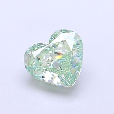 Diament laboratoryjny o barwie fantazyjnej serce, 1ct, VVS2, Fancy Vivid Green, IGI LG700517976
