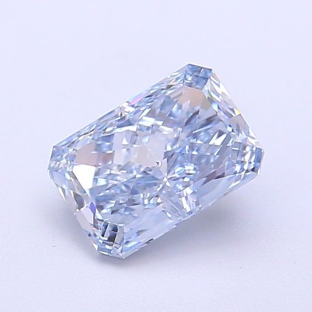 Diament laboratoryjny o barwie fantazyjnej radiant, 1.25ct, VVS2, Fancy Intense Blue, IGI LG700517846