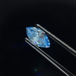 Diament laboratoryjny o barwie fantazyjnej markiza, 1.01ct, VVS2, Fancy Vivid Blue, IGI LG619452219