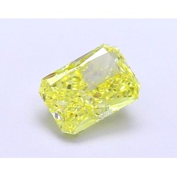 Diament laboratoryjny o barwie fantazyjnej radiant, 1.02ct, VVS1, Fancy Vivid Yellow, IGI LG677560898