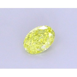 Diament laboratoryjny o barwie fantazyjnej szlif owalny, 1.02ct, VVS2, Fancy Intense Yellow, IGI LG694504341