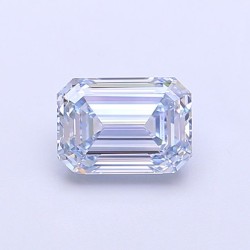 Diament laboratoryjny o barwie fantazyjnej szlif szmaragdowy, 1.09ct, VVS1, Fancy Intense Blue, IGI LG700517394
