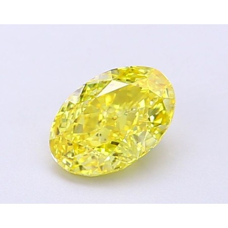 Diament laboratoryjny o barwie fantazyjnej szlif owalny, 1.02ct, VVS2, Fancy Vivid Yellow, IGI LG694504248