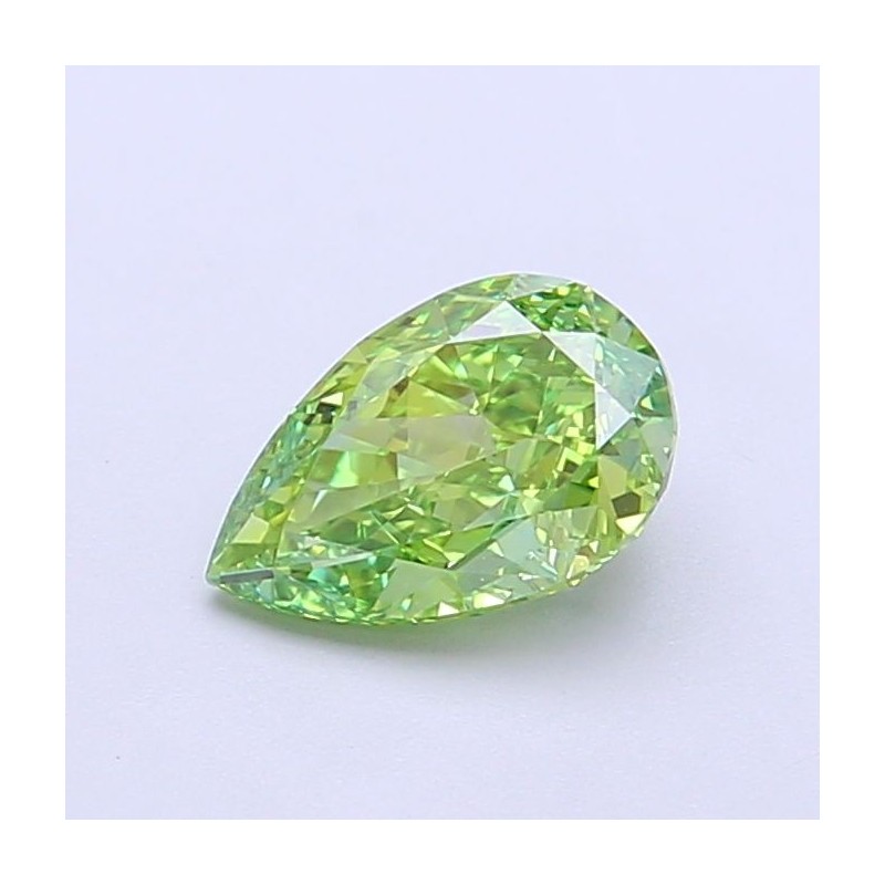 Diament laboratoryjny o barwie fantazyjnej szlif gruszkowy, 1.01ct, VVS1, Fancy Vivid Green, IGI LG700517398 Diament laboratoryjny o barwie fantazyjnej szlif gruszkowy, 1.01ct, VVS1, Fancy Vivid Green, IGI LG700517398
