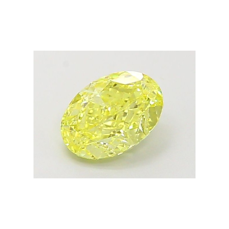 Diament laboratoryjny o barwie fantazyjnej szlif owalny, 1.02ct, VVS2, Fancy Intense Yellow, IGI LG702512631
