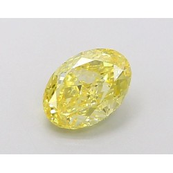 Diament laboratoryjny o barwie fantazyjnej szlif owalny, 1.02ct, VVS2, Fancy Vivid Yellow, IGI LG634494157