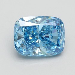 Diament laboratoryjny o barwie fantazyjnej szlif poduszkowy brylantowy, 2.07ct, VVS2, Fancy Vivid Blue, IGI LG563238980