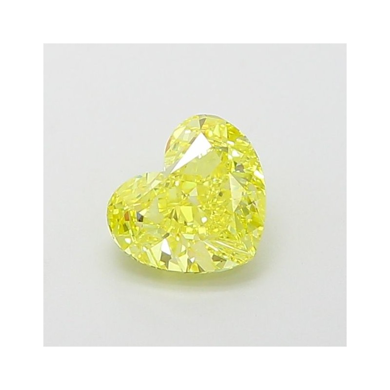 Diament laboratoryjny o barwie fantazyjnej serce, 1.02ct, VVS2, Fancy Vivid Yellow, IGI LG660440354 Diament laboratoryjny o barwie fantazyjnej serce, 1.02ct, VVS2, Fancy Vivid Yellow, IGI LG660440354