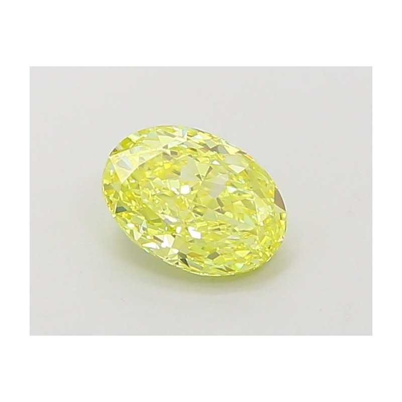 Diament laboratoryjny o barwie fantazyjnej szlif owalny, 1.02ct, VVS2, Fancy Vivid Yellow, IGI LG660440302