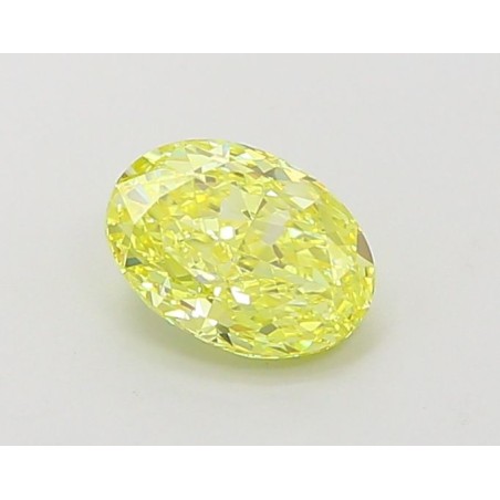 Diament laboratoryjny o barwie fantazyjnej szlif owalny, 1.02ct, VVS2, Fancy Vivid Yellow, IGI LG660440302