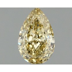 Diament laboratoryjny o barwie fantazyjnej szlif gruszkowy, 1.03ct, VVS2, Fancy Intense Yellow, IGI LG642495252