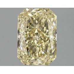 Diament laboratoryjny o barwie fantazyjnej radiant, 1.53ct, VVS2, Fancy Yellow, IGI LG648407367