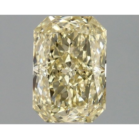 Diament laboratoryjny o barwie fantazyjnej radiant, 1.53ct, VVS2, Fancy Yellow, IGI LG648407367