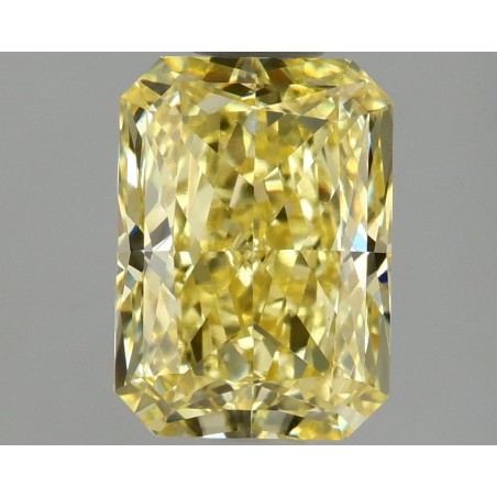 Diament laboratoryjny o barwie fantazyjnej radiant, 1.89ct, VVS2, Fancy Vivid Yellow, IGI LG635400411