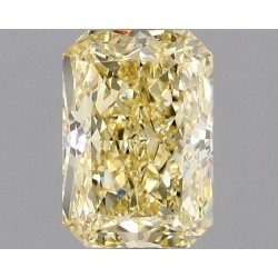 Diament laboratoryjny o barwie fantazyjnej radiant, 1.53ct, VVS1, Fancy Intense Yellow, IGI LG638455419