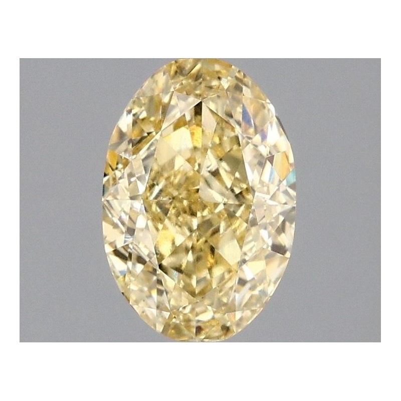 Diament laboratoryjny o barwie fantazyjnej szlif owalny, 1.47ct, VVS2, Fancy Intense Yellow, IGI LG644428348