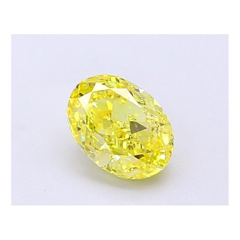Diament laboratoryjny o barwie fantazyjnej szlif owalny, 1ct, VVS1, Fancy Vivid Yellow, IGI LG694504262 Diament laboratoryjny o barwie fantazyjnej szlif owalny, 1ct, VVS1, Fancy Vivid Yellow, IGI LG694504262