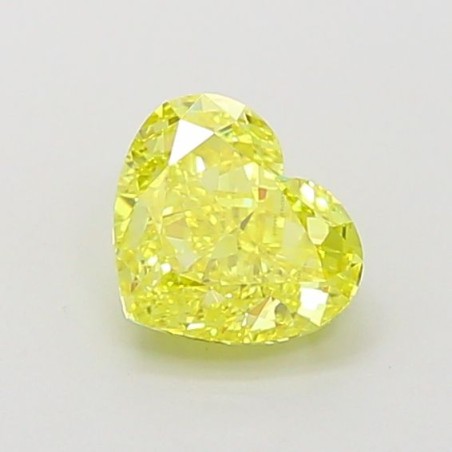 Diament laboratoryjny o barwie fantazyjnej serce, 1ct, VVS2, Fancy Vivid Yellow, IGI LG660455202