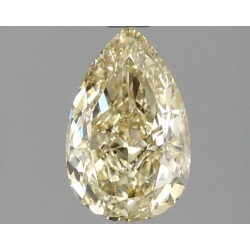 Diament laboratoryjny o barwie fantazyjnej szlif gruszkowy, 1.53ct, VVS2, Fancy Yellow, IGI LG645408853