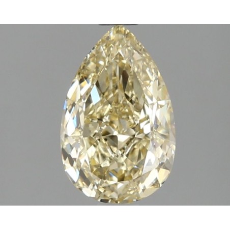 Diament laboratoryjny o barwie fantazyjnej szlif gruszkowy, 1.53ct, VVS2, Fancy Yellow, IGI LG645408853