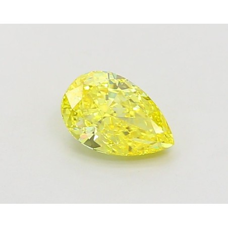 Diament laboratoryjny o barwie fantazyjnej szlif gruszkowy, 1.02ct, VVS2, Fancy Vivid Yellow, IGI LG670432561