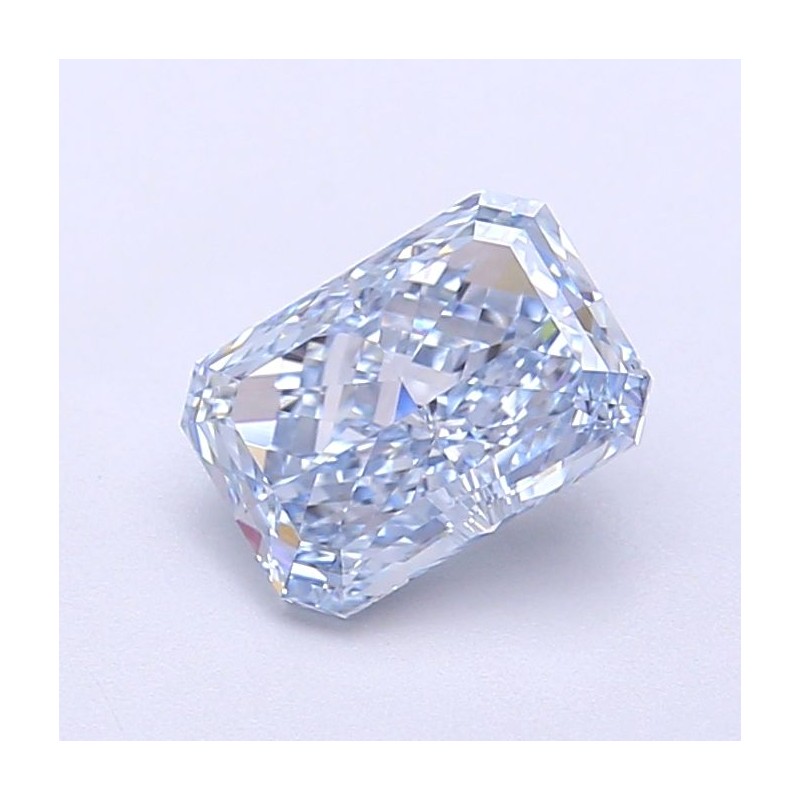 Diament laboratoryjny o barwie fantazyjnej radiant, 1.24ct, VVS1, Fancy Intense Blue, IGI LG700517779 Diament laboratoryjny o barwie fantazyjnej radiant, 1.24ct, VVS1, Fancy Intense Blue, IGI LG700517779