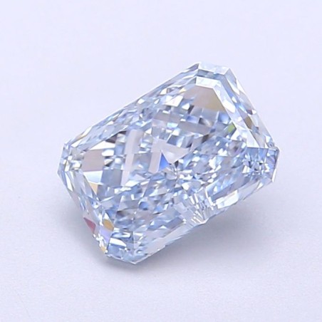 Diament laboratoryjny o barwie fantazyjnej radiant, 1.24ct, VVS1, Fancy Intense Blue, IGI LG700517779