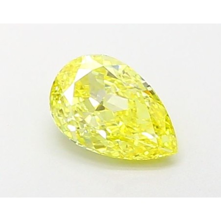 Diament laboratoryjny o barwie fantazyjnej szlif gruszkowy, 1.01ct, VVS1, Fancy Vivid Yellow, IGI LG684503007