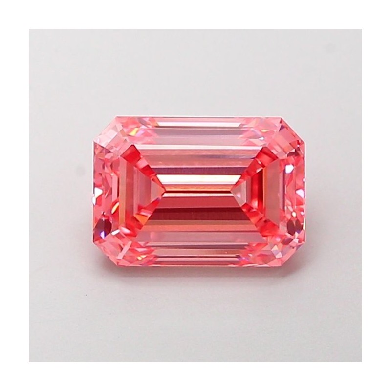 Diament laboratoryjny o barwie fantazyjnej szlif szmaragdowy, 2.05ct, VVS2, Fancy Vivid Pink, IGI LG700517803 Diament laboratoryjny o barwie fantazyjnej szlif szmaragdowy, 2.05ct, VVS2, Fancy Vivid Pink, IGI LG700517803