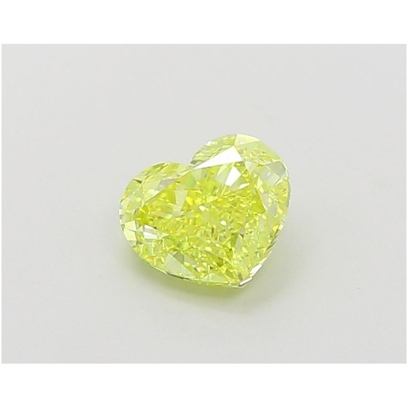 Diament laboratoryjny o barwie fantazyjnej serce, 1.01ct, VVS2, Fancy Vivid Yellow, IGI LG660440328 Diament laboratoryjny o barwie fantazyjnej serce, 1.01ct, VVS2, Fancy Vivid Yellow, IGI LG660440328