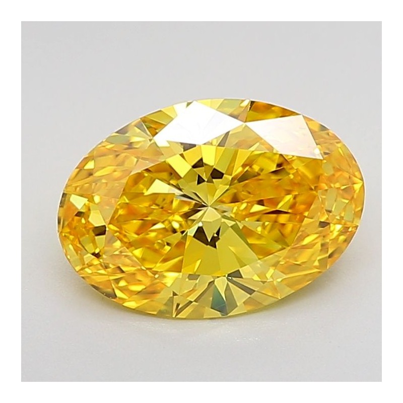 Diament laboratoryjny o barwie fantazyjnej szlif owalny, 2.08ct, VVS2, Fancy Vivid Yellow, IGI LG623489365 Diament laboratoryjny o barwie fantazyjnej szlif owalny, 2.08ct, VVS2, Fancy Vivid Yellow, IGI LG623489365